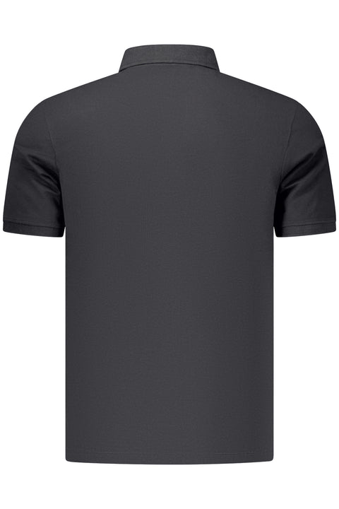 Blauer Apparel Polo Maniche Corte Uomo Nero