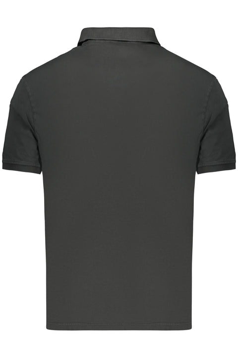 Blauer Apparel Polo Maniche Corte Uomo Nero