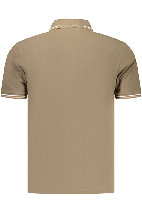 Blauer Apparel Polo Maniche Corte Uomo Verde