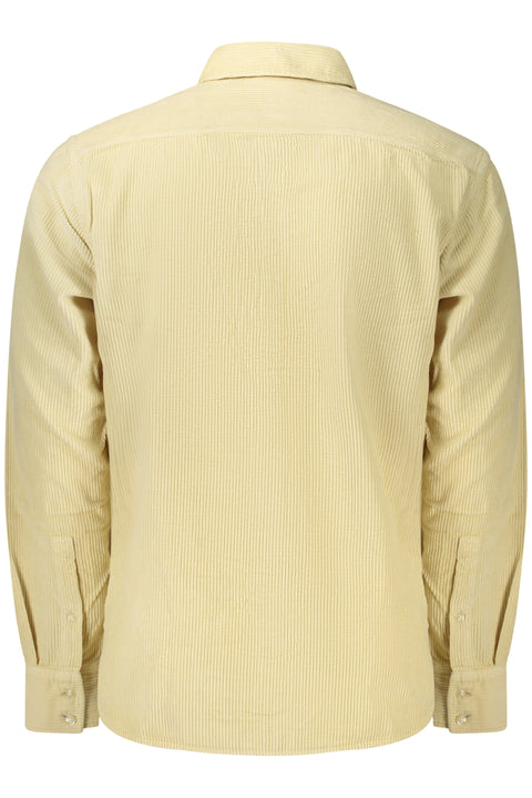 Boss Camicia Maniche Lunghe Uomo Beige