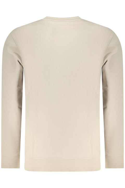 Boss Felpa Senza Zip Uomo Beige