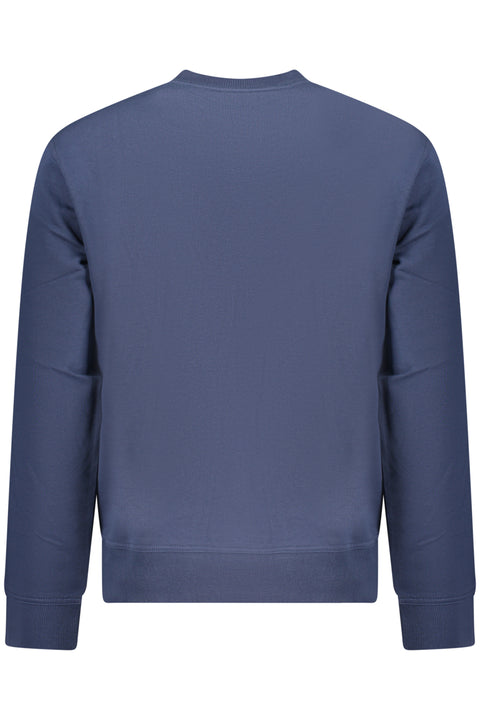 Boss Felpa Senza Zip Uomo Blu