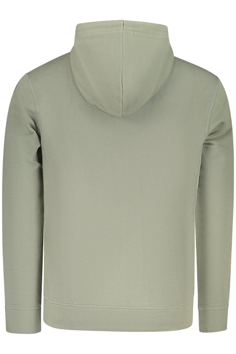 Boss Felpa Senza Zip Uomo Verde