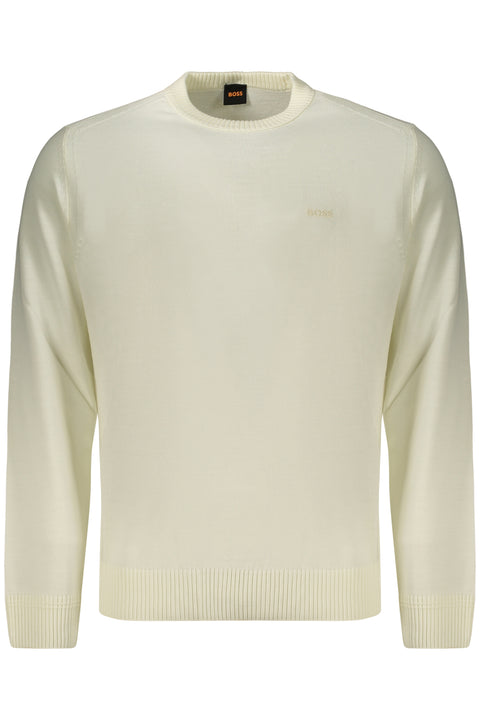 Boss Maglia Uomo Bianco