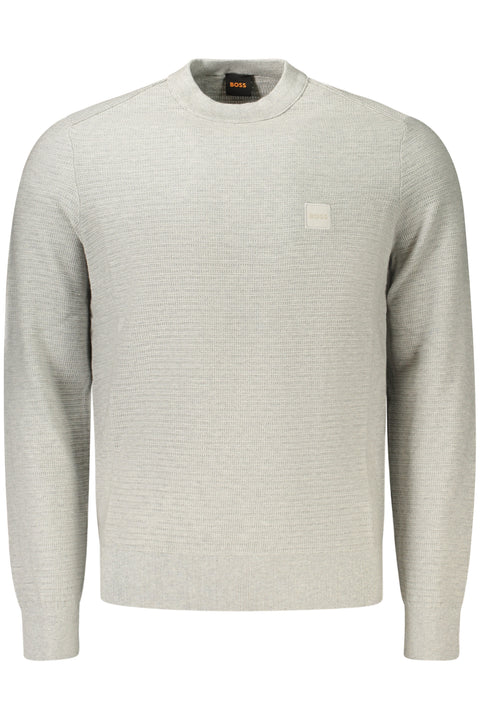 Boss Maglia Uomo Grigio