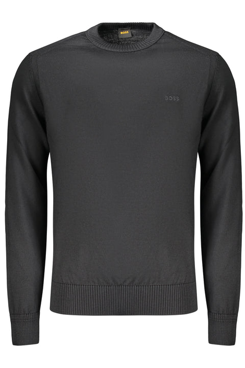 Boss Maglia Uomo Nero
