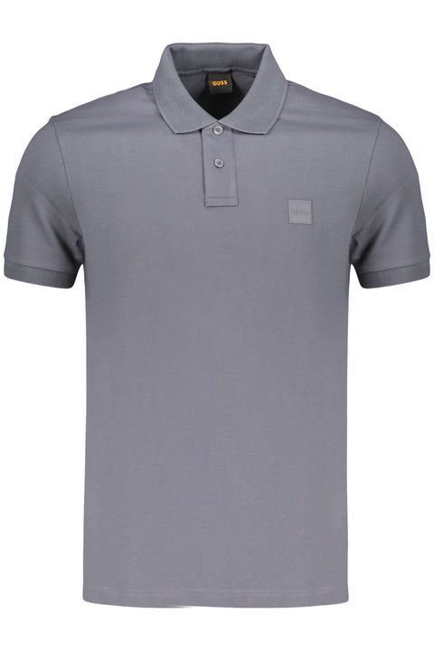 Boss Polo Maniche Corte Uomo Blu