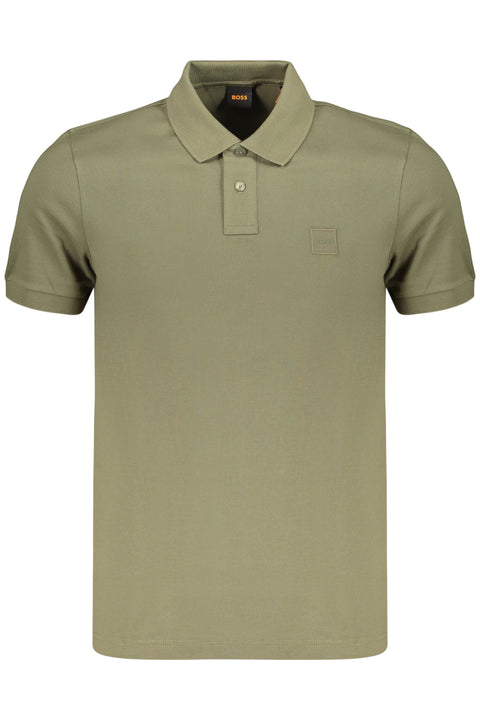 Boss Polo Maniche Corte Uomo Verde