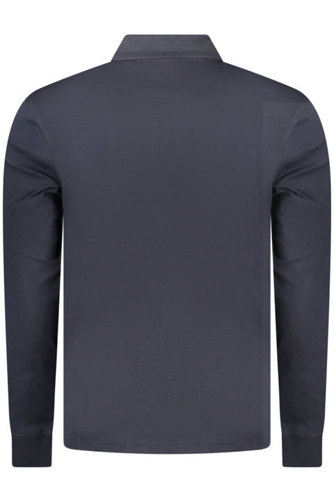 Boss Polo Maniche Lunghe Uomo Blu