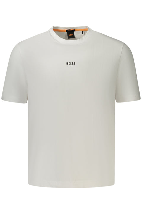 Boss T-Shirt Maniche Corte Uomo Bianco
