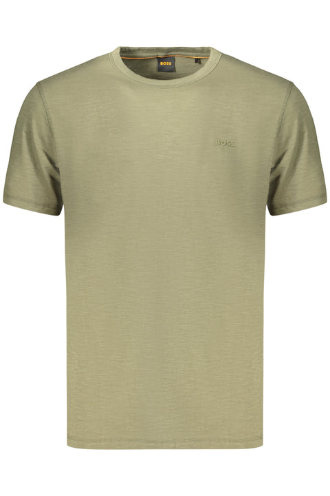 Boss T-Shirt Maniche Corte Uomo Verde