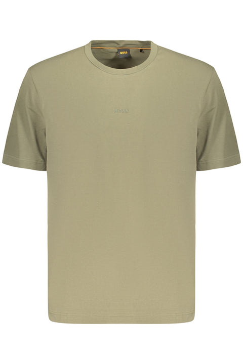 Boss T-Shirt Maniche Corte Uomo Verde