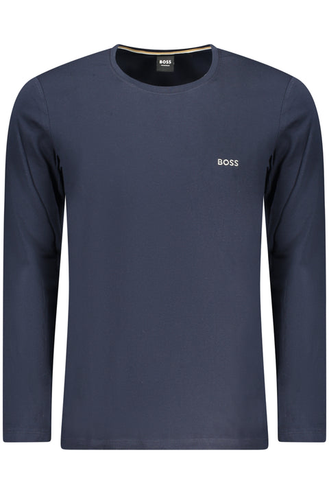 Boss T-Shirt Maniche Lunghe Uomo Blu