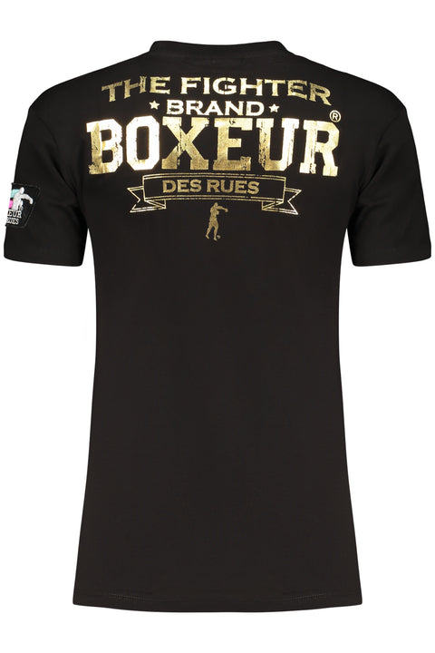 Boxeur Des Rues T-Shirt Maniche Corte Donna Nero
