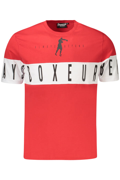 Boxeur Des Rues T-Shirt Maniche Corte Uomo Rosso