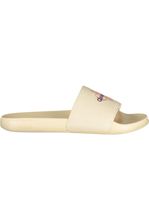 Calvin Klein Calzatura Ciabatta Donna Beige