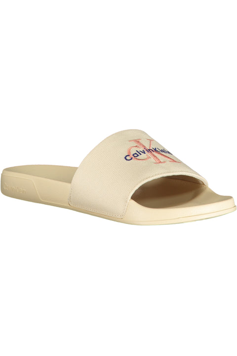 Calvin Klein Calzatura Ciabatta Donna Beige