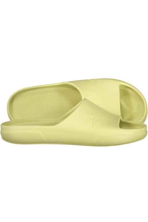 Calvin Klein Calzatura Ciabatta Uomo Giallo