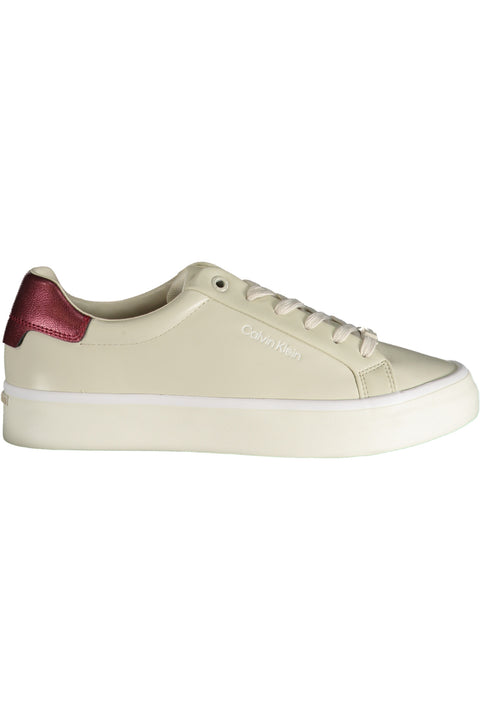 Calvin Klein Calzatura Sportiva Donna Beige
