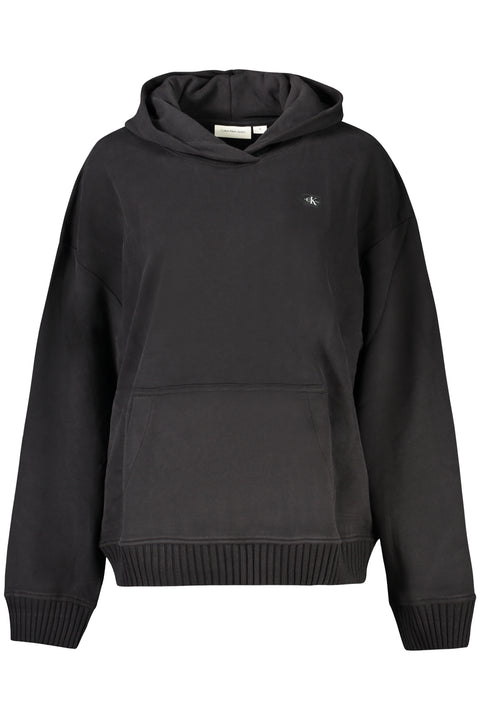 Calvin Klein Felpa Senza Zip Donna Nero