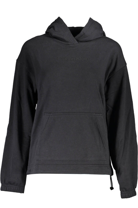 Calvin Klein Felpa Senza Zip Donna Nero