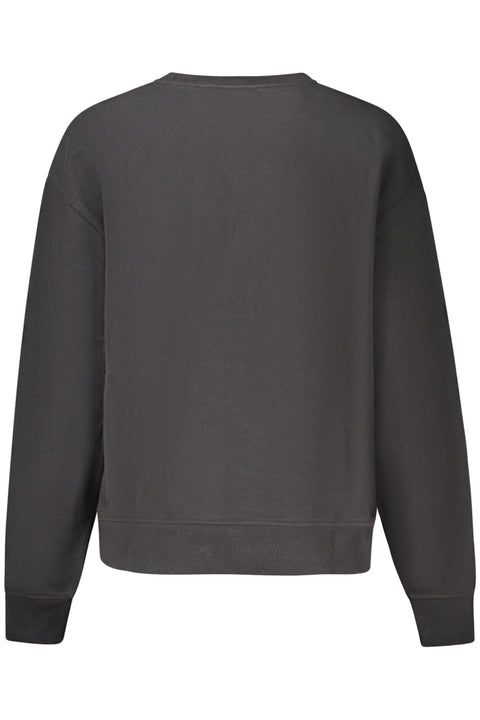 Calvin Klein Felpa Senza Zip Donna Nero