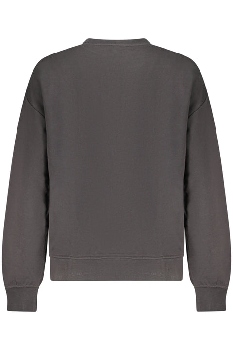 Calvin Klein Felpa Senza Zip Donna Nero