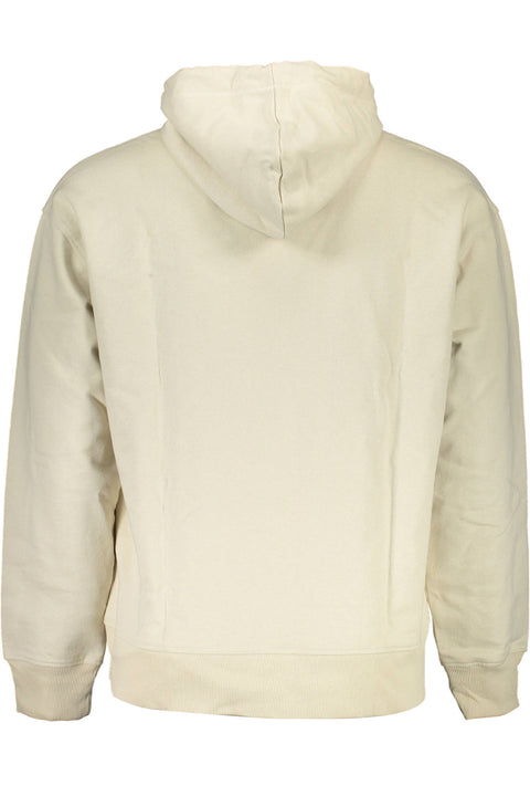 Calvin Klein Felpa Senza Zip Uomo Beige