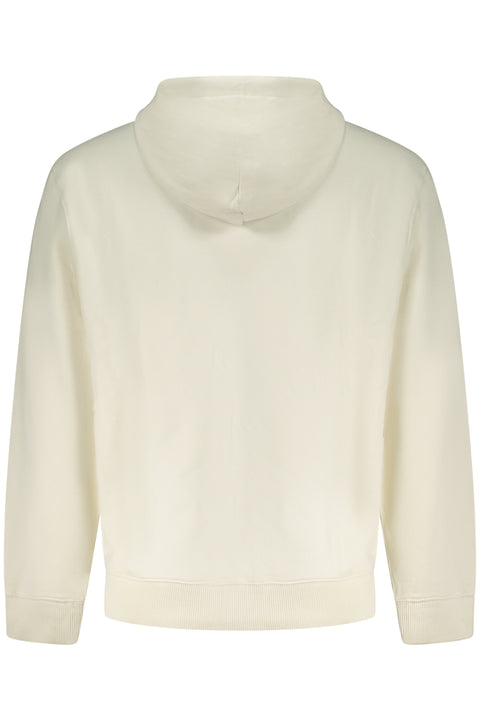 Calvin Klein Felpa Senza Zip Uomo Bianco