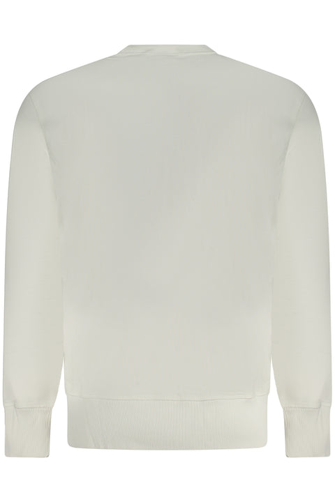 Calvin Klein Felpa Senza Zip Uomo Bianco