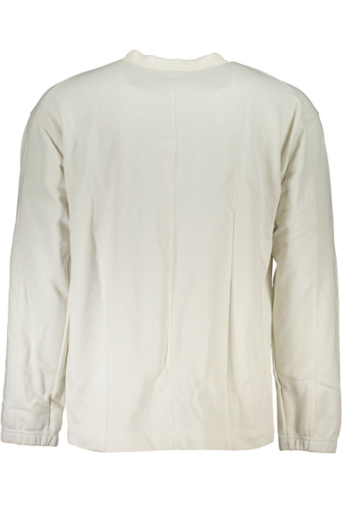 Calvin Klein Felpa Senza Zip Uomo Bianco