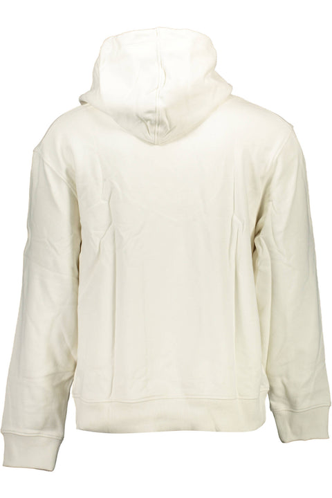 Calvin Klein Felpa Senza Zip Uomo Bianco