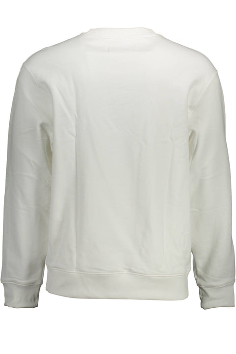 Calvin Klein Felpa Senza Zip Uomo Bianco