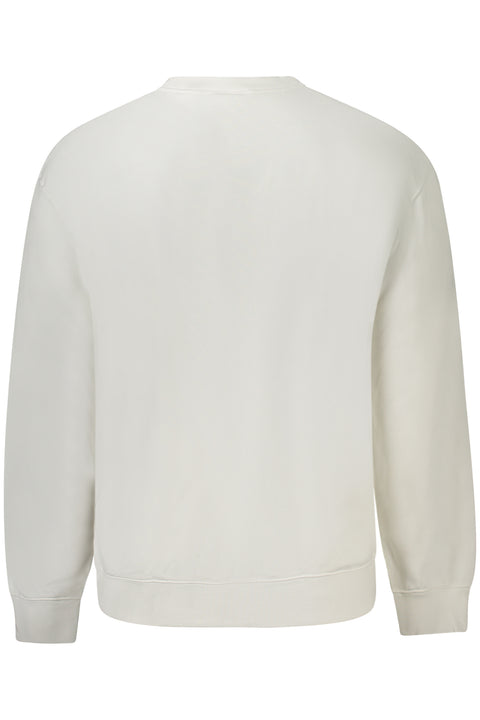 Calvin Klein Felpa Senza Zip Uomo Bianco