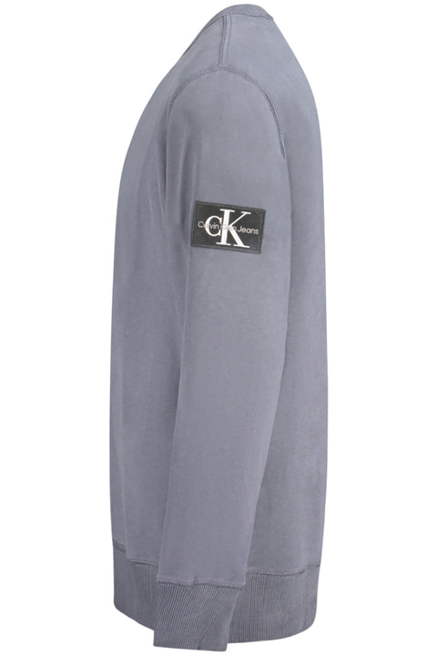 Calvin Klein Felpa Senza Zip Uomo Blu