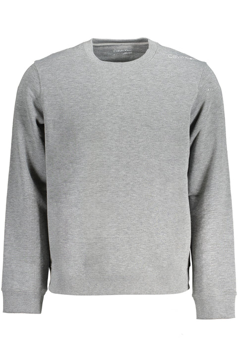 Calvin Klein Felpa Senza Zip Uomo Grigio