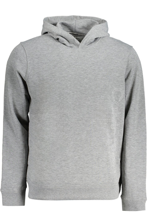 Calvin Klein Felpa Senza Zip Uomo Grigio