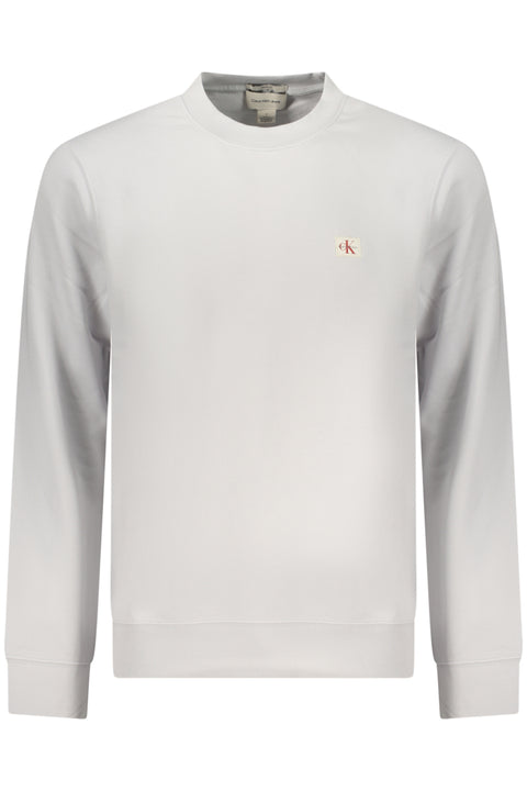 Calvin Klein Felpa Senza Zip Uomo Grigio