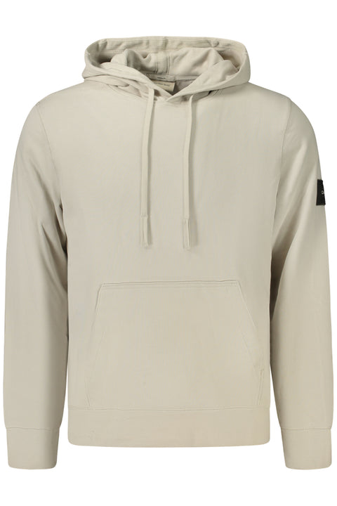 Calvin Klein Felpa Senza Zip Uomo Grigio