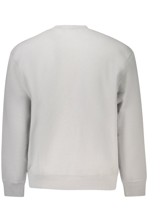 Calvin Klein Felpa Senza Zip Uomo Grigio