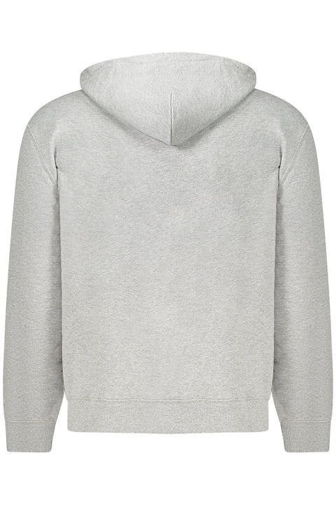 Calvin Klein Felpa Senza Zip Uomo Grigio