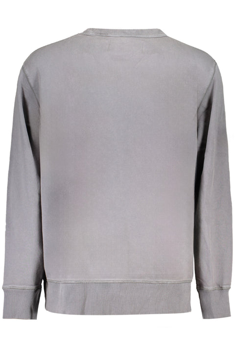 Calvin Klein Felpa Senza Zip Uomo Grigio