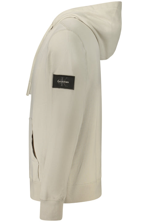 Calvin Klein Felpa Senza Zip Uomo Grigio