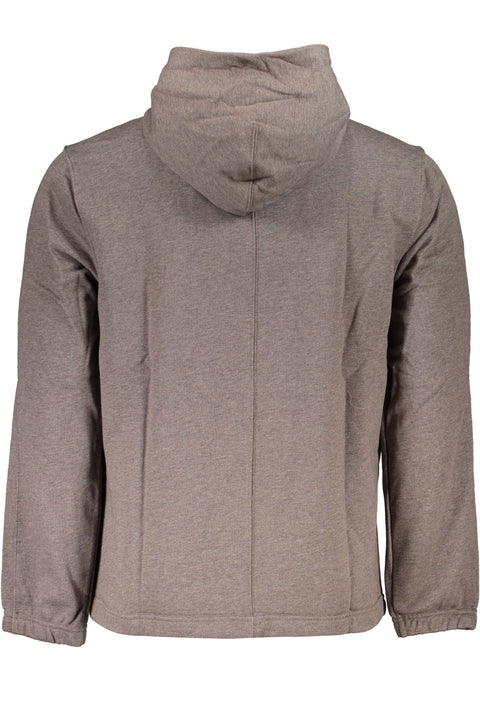 Calvin Klein Felpa Senza Zip Uomo Marrone