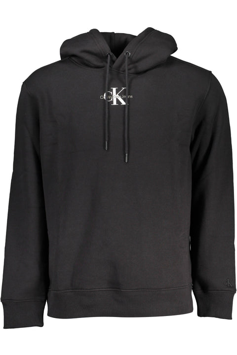 Calvin Klein Felpa Senza Zip Uomo Nero