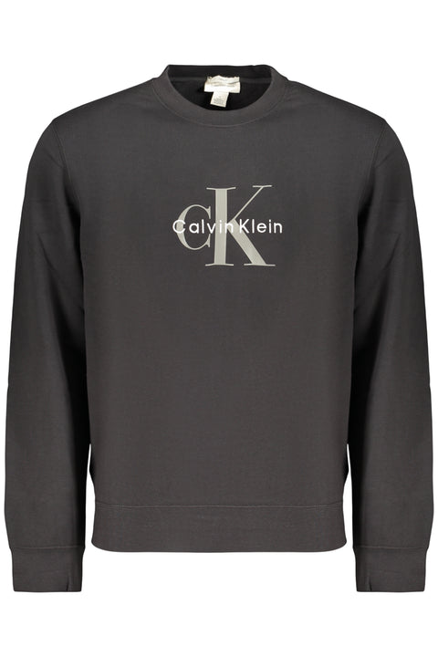 Calvin Klein Felpa Senza Zip Uomo Nero