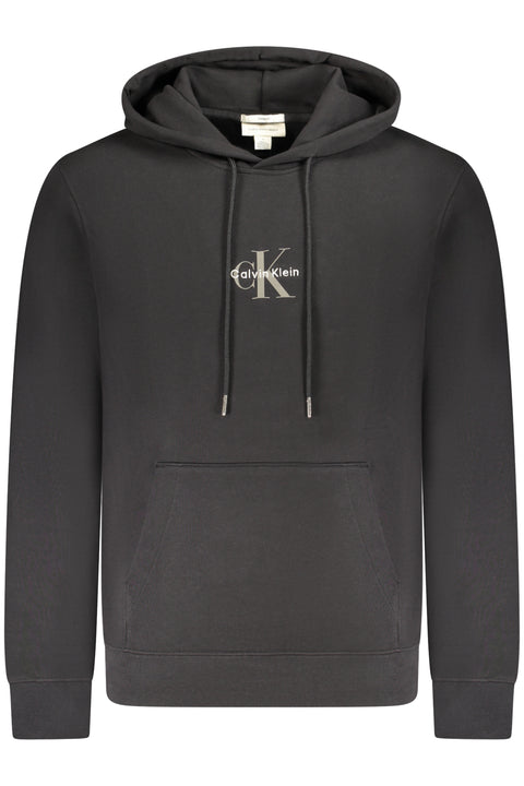 Calvin Klein Felpa Senza Zip Uomo Nero
