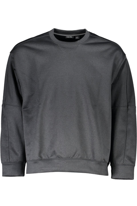 Calvin Klein Felpa Senza Zip Uomo Nero