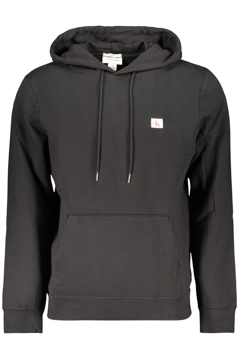 Calvin Klein Felpa Senza Zip Uomo Nero