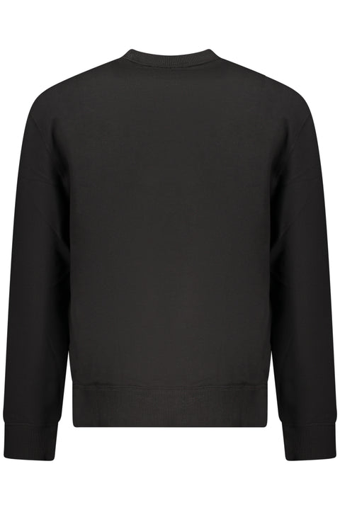 Calvin Klein Felpa Senza Zip Uomo Nero